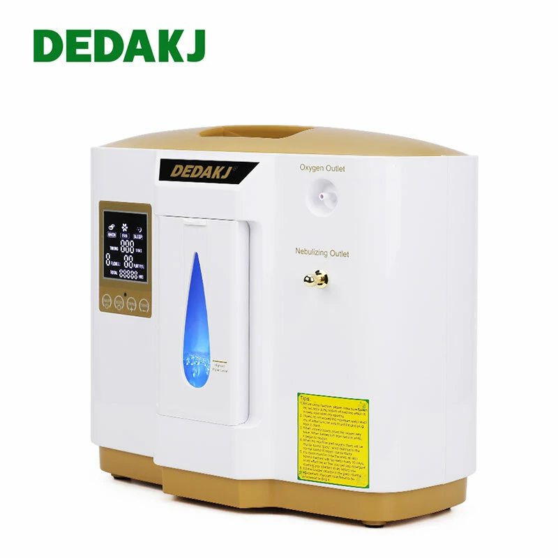 [EU Direct] DEDAKJ 1-7L Oxygen Concentrator DE-1LW For Home Use With High Oxygenpurity With Nebulizer Function Oxygen Generator Oxygen Machine