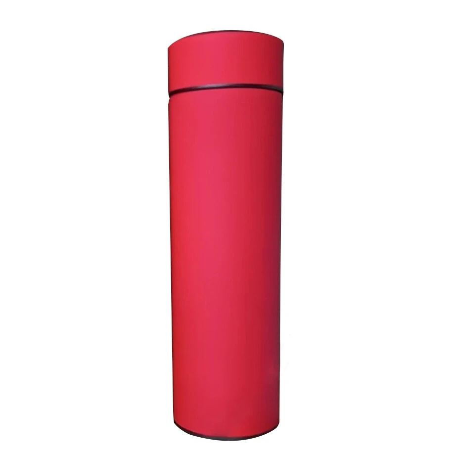 500ml Vacuum Thermos Keep Warm Keep Cold Water Bottle LCD Temperature Display Stainless Steel Double Wall Insulated Cup