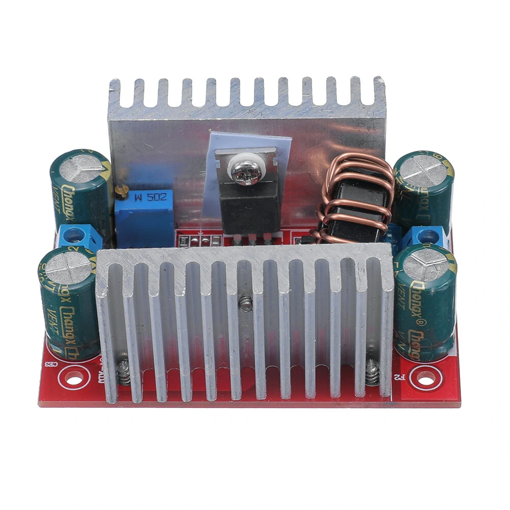 DC 400W 15A Step-up Boost Converter Constant Current Power Supply LED Driver 8.5-50V to 10-60V Voltage Charger Step Up Module