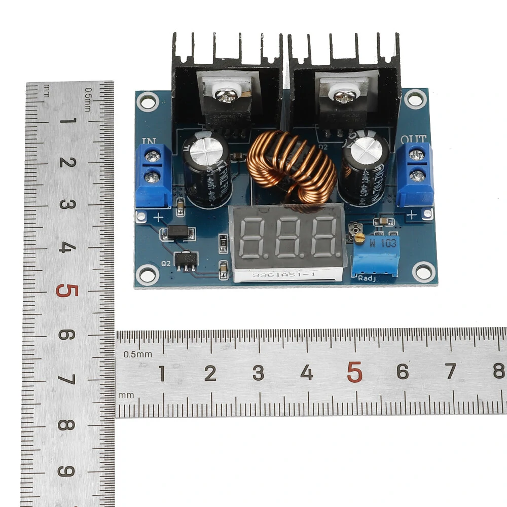 XH-M404 DC 4-40V 8A Voltage Regulator Module Digital PWM Adjustabl DC-DC Step Down Voltage Regulator DC XL4016E1