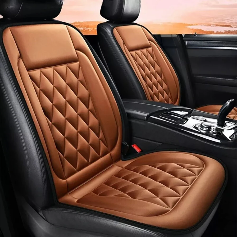 12V Car Seat Heater Cushion Electric Heated Pad Winter Heated Seat Cover Seat Cushion Constant Temperature Heated Seat Cushion