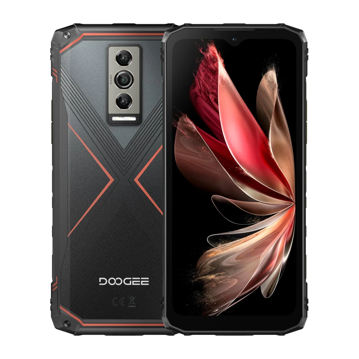 DOOGEE Blade10 Pro 16GB 256GB 50MP 6.56 inch 90Hz IPS Android 14 NFC 5150mAh Unisoc T606 Octa Core IP68 IP69K Waterproof 4G Rugged Smartphone