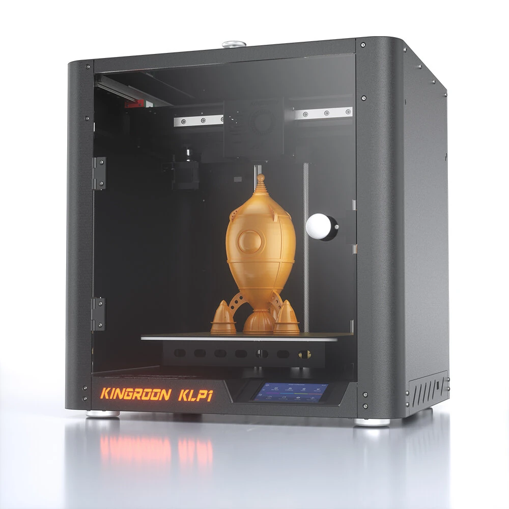 KINGROON KLP1 230 3D Printer 230*230*210mm Build Size Max 500mm/s Printing Speedy Corexy 3D Printer with Klipper Firmware