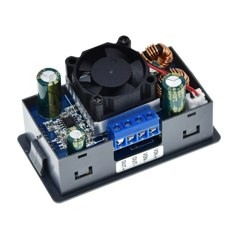 XY-S3580 DC-DC Buck Boost Converter CC CV 0.6-36V 5A Power Module Adjustable Regulated Power Supply Constant Voltage and Current Solar Charging