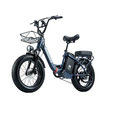 [EU DIRECT] BURCHDA U8 Electric Bike 1000W Motor 48V 31.5AH Battery 20inch Tires 200KM Max Mileage 200KG Max Load