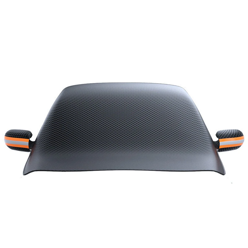 Universal Car Front Windshield Windscreen Half Cover All Season Sun Protection Cover Dustproof Snowproof Frostproof