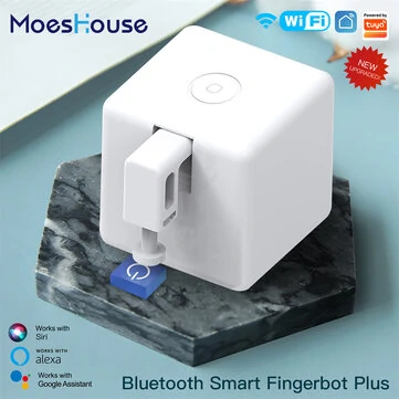 Tuya Finger Robot Switch Smart Home Bluetooth Mechanical Arms Bot Button Pusher Smart Life App Voice Control Alexa Google Home