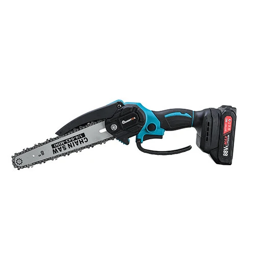 2000W 18V 20000rpm 8 Inch Electric Chain Saw Cordless Wood Cutting Tool Chainsaw Brush Motor with/without Battery