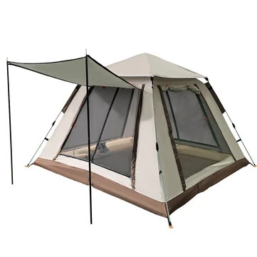 [EU Direct] Outdoor Travel Camping Tent 2-4 Person Automatic Quick-Opening Tent Portable Rainproof Sunshine-Proof Tent Fishing Hiking Sunshine Shelter