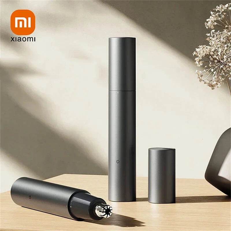 XIAOMI Mijia Electric Nose Hair Trimmer Antibacterial Coating 6500rpm IPX5 Waterproof Type-C Charging Portable Pen-Sized Trimmer