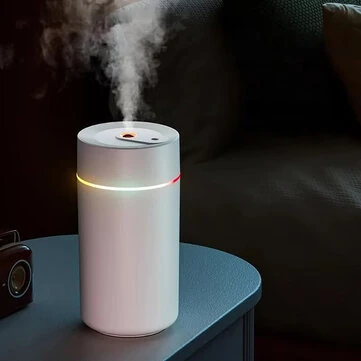 420ML Capacity Mini Car Humidifier Portable Starry Sky Projection Humidifier Cordless Air Freshener USB Power Sprayer Car Interior Humidifier