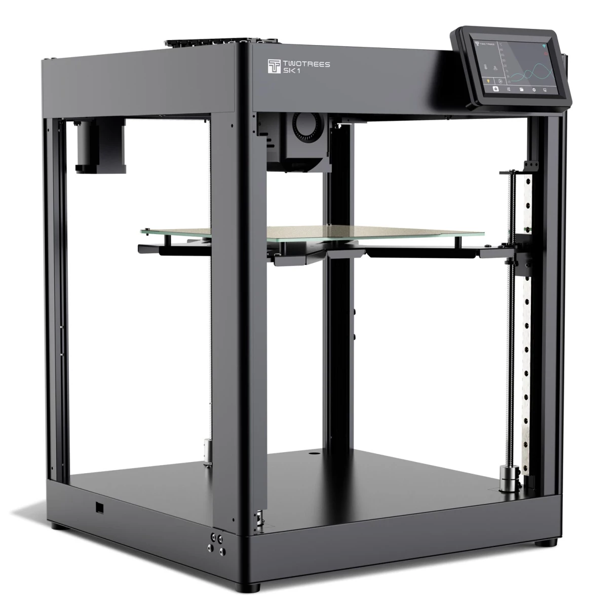 Twotrees SK1 High Speed 3D Printer High-speed 700mm/s Printing Direct Extrusion CoreXY FDM 3D Printer Kit with With WIFI Function Klipper Automatic Leveling Touch Color Screen