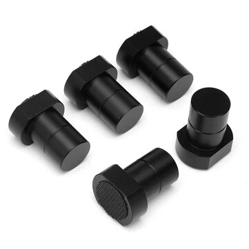 ENJOYWOOD 19/20mm Woodworking Quick Release Bench Dogs Clamp Desktop Tenon with Non-slip Pad Table Limit Block Table Stop