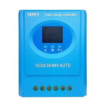 100A/120A/150A 12V/24V/36V/48V MPPT Solar Controller Power Display Dual USB Output Intelligent Charging Light Control Lead-Acid Lithium