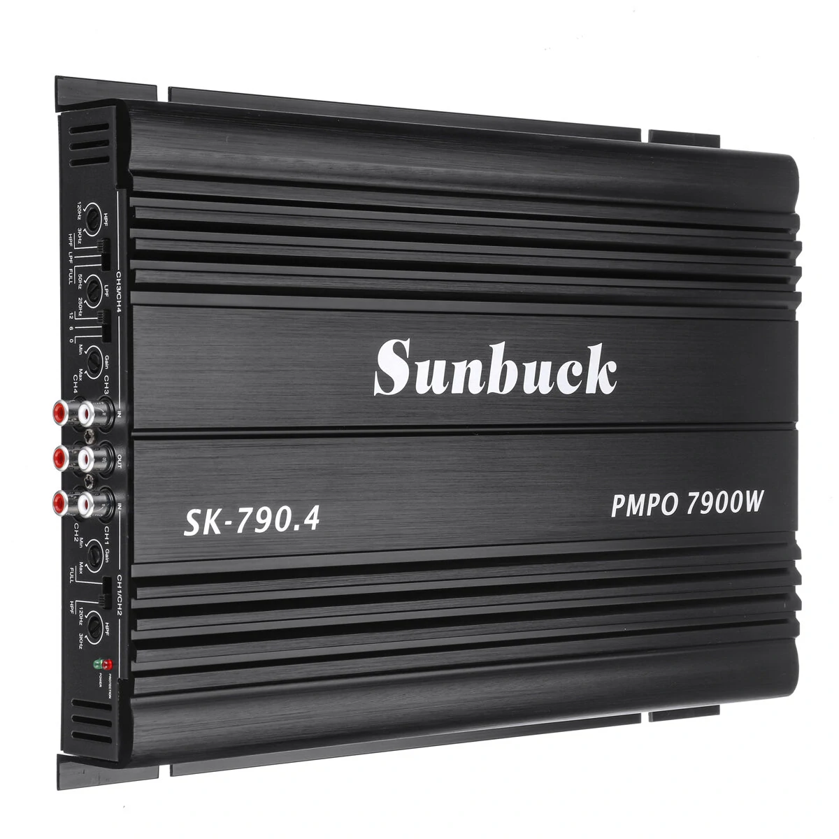 SK-790.4 4-Channel 7900W Car Power Amplifier Class A/B Stereo Surround Passive Subwoofer Audio Player