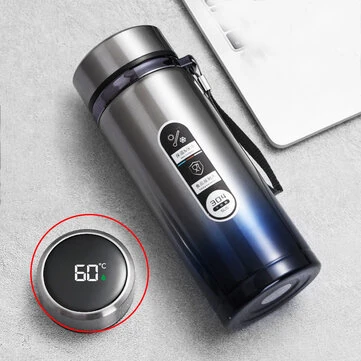 1000ML Smart LED Temperature Display Thermos Bottle Stainless Steel Portable Insulated Cup SUS304 Tea Water Bottle Vacuum Flask Cups