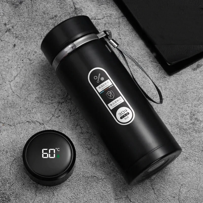 1000ML Smart LED Temperature Display Thermos Bottle Stainless Steel Portable Insulated Cup SUS304 Tea Water Bottle Vacuum Flask Cups