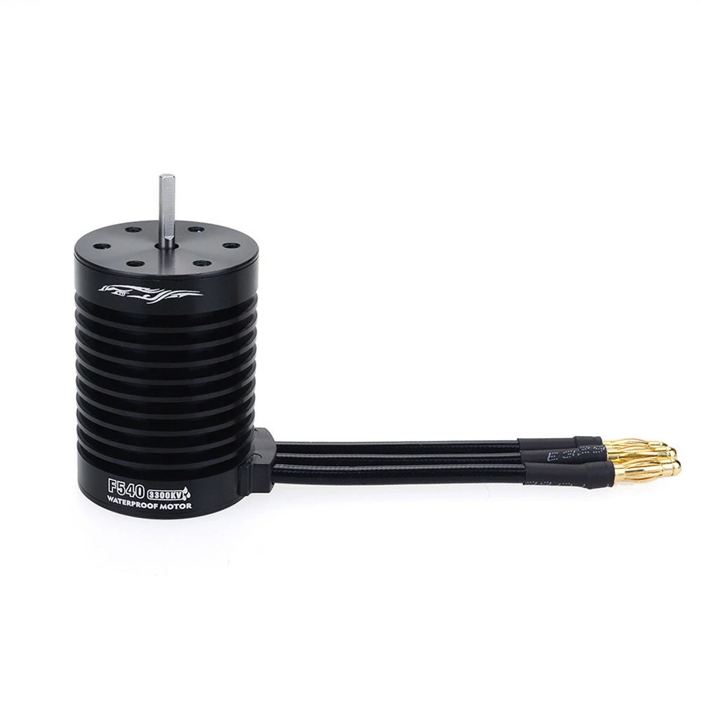 Surpass Hobby Waterproof F540 V2 3650 Sensorless Brushless Motor with 60A ESC for 1/12 1/14 RC Brushless Cars Tamiya TT-02