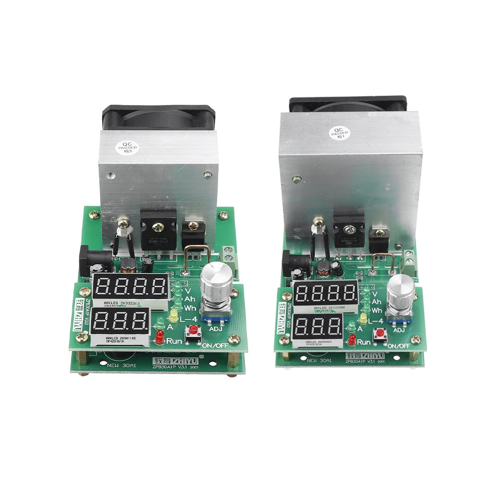 ZHIYU® 60W / 110W 9.99A 30V Constant Current Electronic Load Aging Battery Capacity Tester