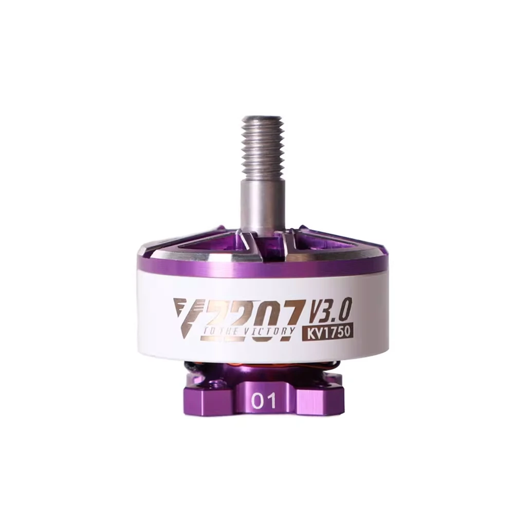 T-MOTOR VELOX V3 V2207 2207 1750KV 1950KV 2050KV 6S / 2550KV 4S Brushless Motor 5mm Shaft for Cinematic Freestyle FPV Racing Drone