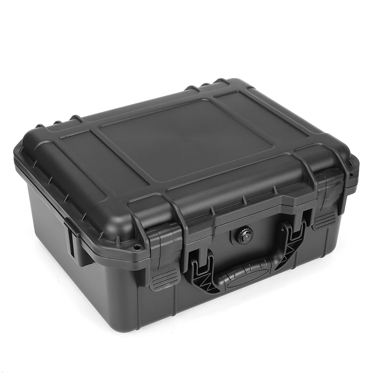 Plastic Hardware Storage Tool Box With Sponge Waterproof Instrument Case Portable Equipment Suitcase