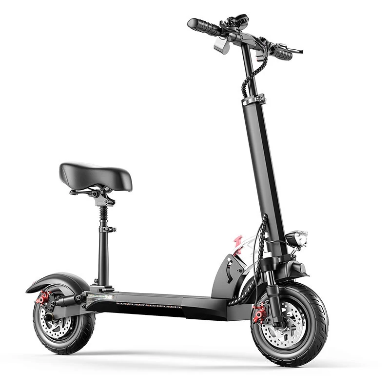 [EU DIRECT] Emoko HVD-3 Electric Scooter w/ Seat 48V 15Ah Battery 800W Motor 10inch Tires 45-60KM Mileage Doube Disc Brake Folding E-Scooter