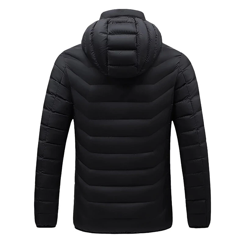 TENGOO HJ-21 Heating Jacket 21 Heated Areas Coat USB Charging Winter Warm Waterproof Outdoor Hiking Camping Electric Heating Jacket