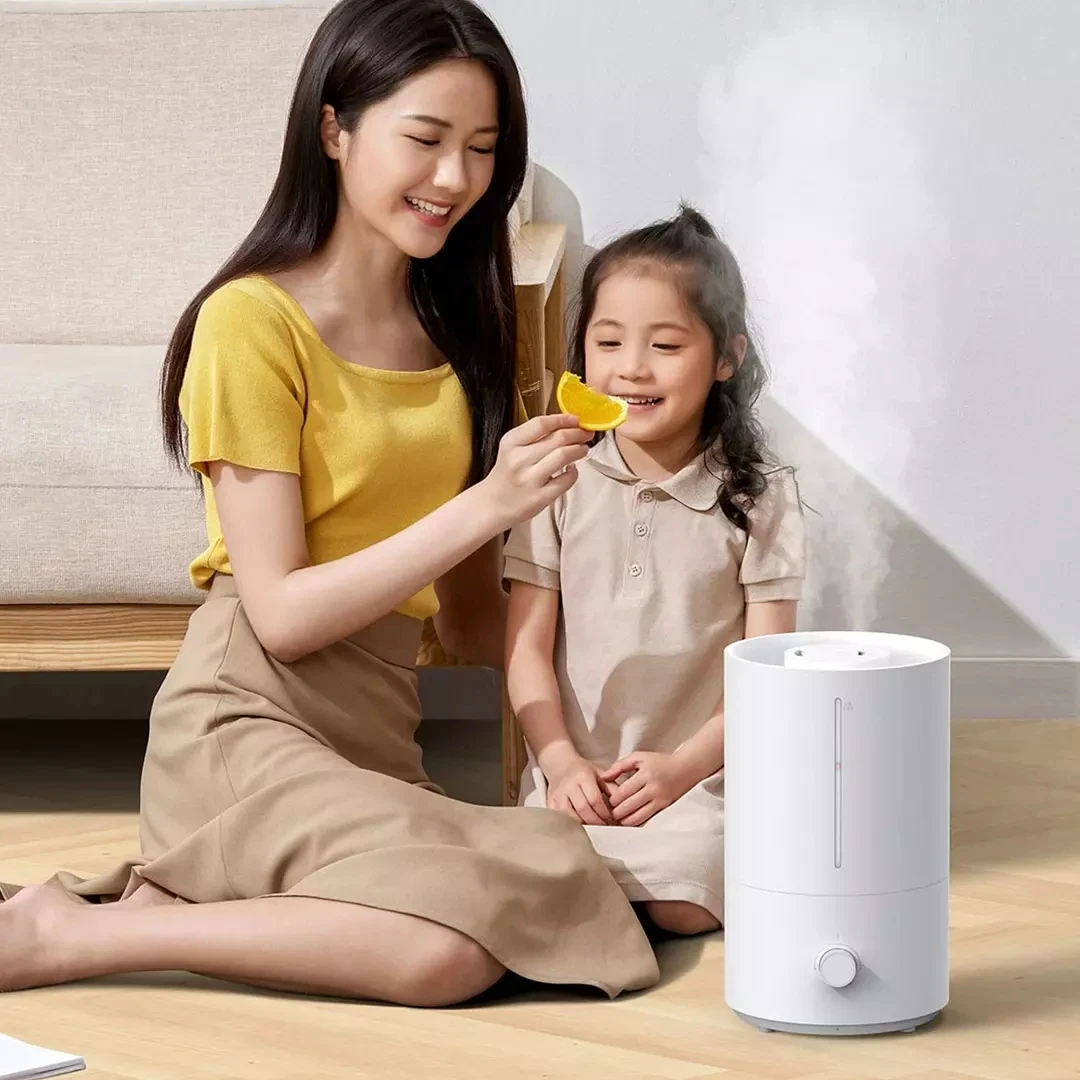 Xiaomi Mijia Smart Humidifier 2 Noise Reduction Sterilization with Smart Digital Bluetooth Thermometer Air Humidifiers 4L 300ml/h for Office Home Bedroom Humidifier