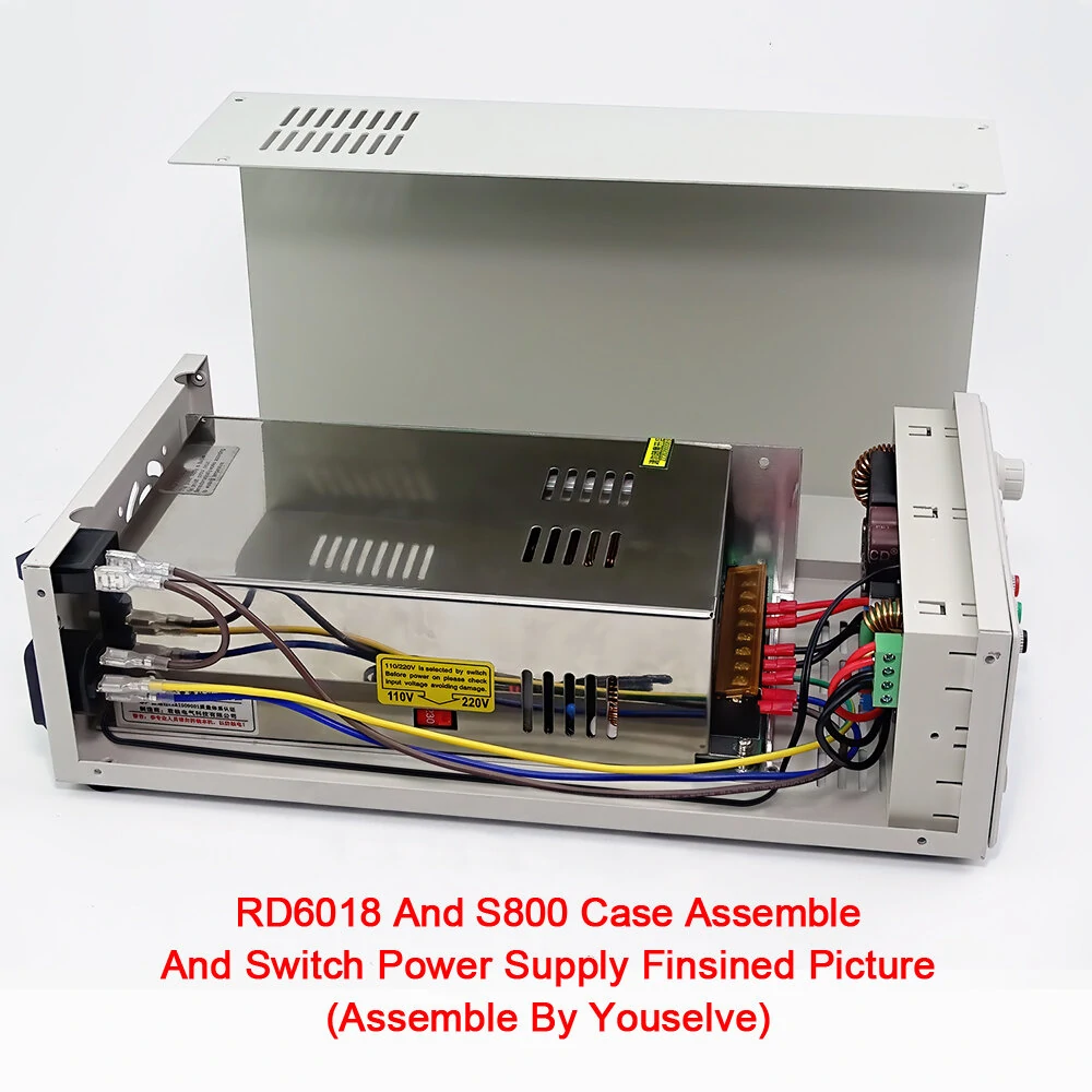 RIDEN® RD6018 RD6018W RD6024 RD6024W RD6030 Digital Switching Power Supply Case S800 Shell For Voltage Converter