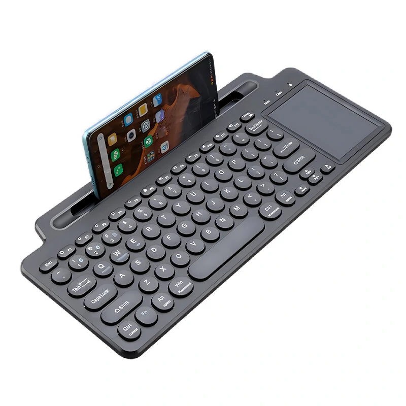 Mini Touchpad Keyboard Wireless bluetooth Keyboard with Card Slot Universal 2.4G Gamer Keypad for Windows Android IOS Tablet PC Accessories