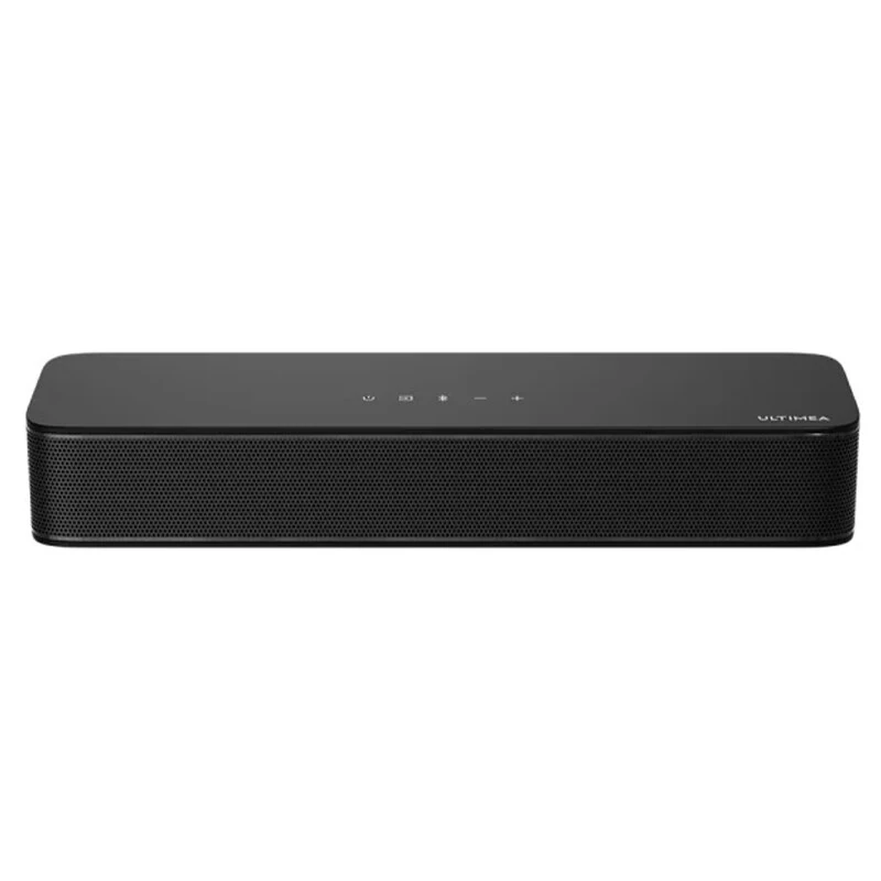ULTIMEA Solo B30 Pro Soundbar 120W 2.1 Channel Soundbar bluetooth Built-in 3-inch Subwoofer BassMX Technology 121 Preset EQ Matrices Wall-mounted Speaker Subwoofer with Remote Control