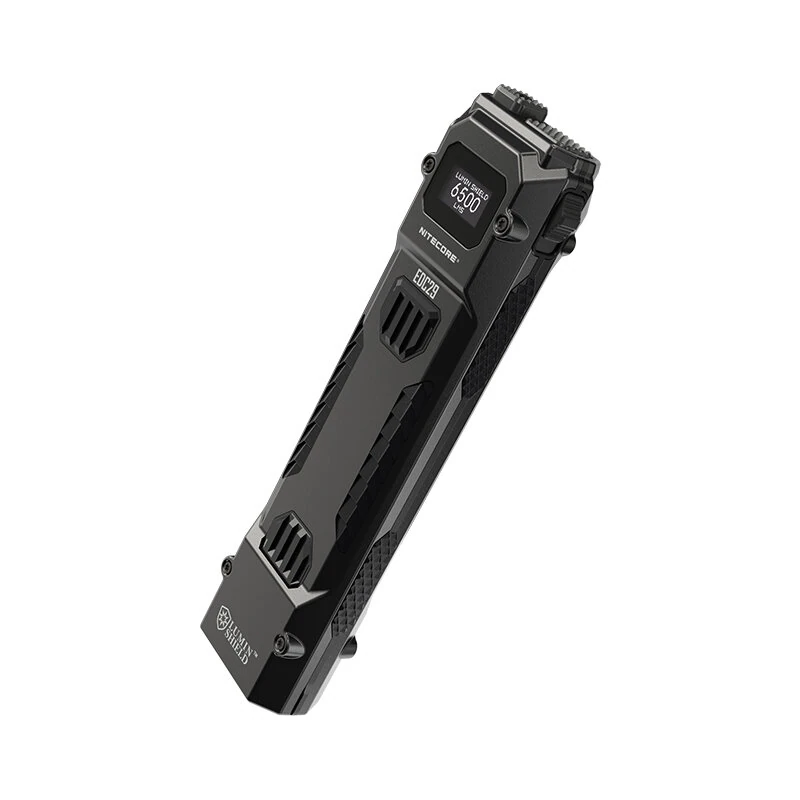 Nitecore EDC29 6500 Lumen USB-C Rechargeable Flat EDC Flashlight with Spotlight Floodlight, Slim Portable For Outdoor Adventure Tactical Patrol