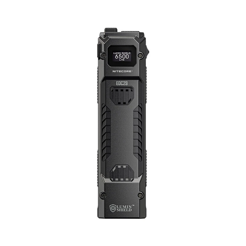 Nitecore EDC29 6500 Lumen USB-C Rechargeable Flat EDC Flashlight with Spotlight Floodlight, Slim Portable For Outdoor Adventure Tactical Patrol
