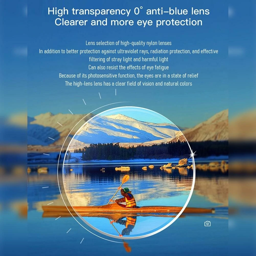 SENBONO E10-C Smart Glasses Listening Music Calling Bluetooth-compatible Audio Sunglasses With Touch Remote Camera