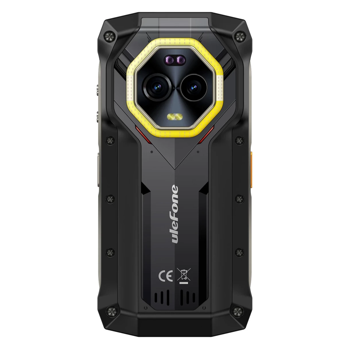 Ulefone Armor Mini 20 Pro 5G Versatile LED Light 4.7 inch 50MP Camera 64MP Night Camera 16GB 256GB 33W Fast Charge 15W Wireless Charge Android 14 NFC Dimensity 6300 IP68 IP69K Waterproof Rugged Smartphone