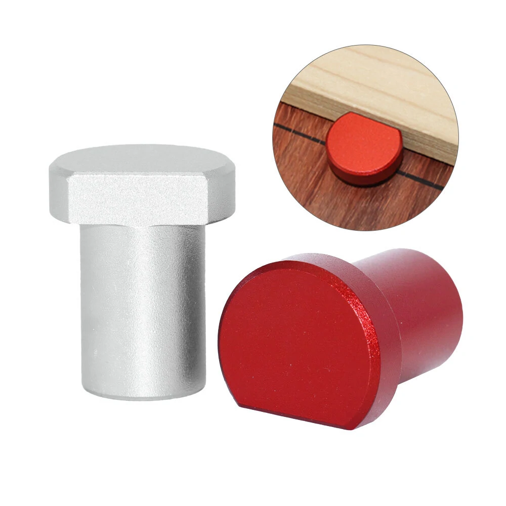 19mm 20mm Aluminum Alloy Bench Dog Workbench Stop Clamp Quick Release Positioning Planing Plug Tenon Stopper