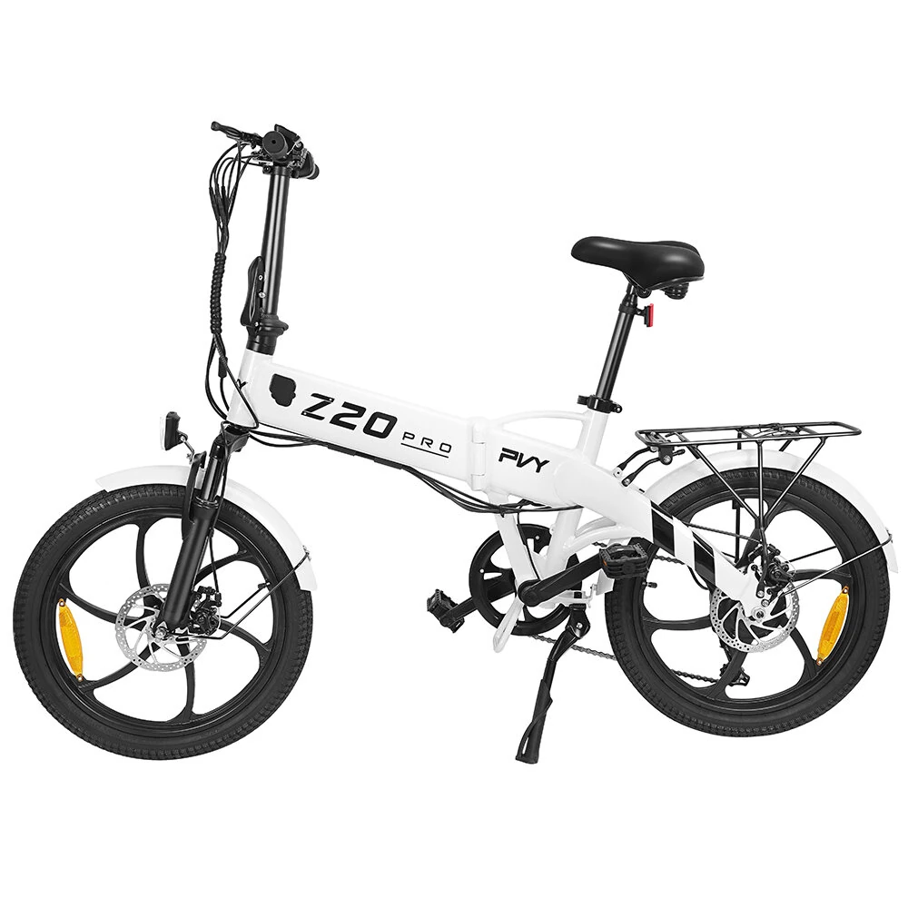 [EU DIRECT] PVY Z20 PRO Electric Bike 36V 14Ah Battery 500W Motor 20inch Tires 100KM Max Mileage 150KG Max Load Folding Electric Bicycle