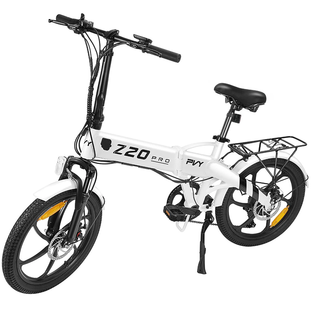 [EU DIRECT] PVY Z20 PRO Electric Bike 36V 14Ah Battery 500W Motor 20inch Tires 100KM Max Mileage 150KG Max Load Folding Electric Bicycle