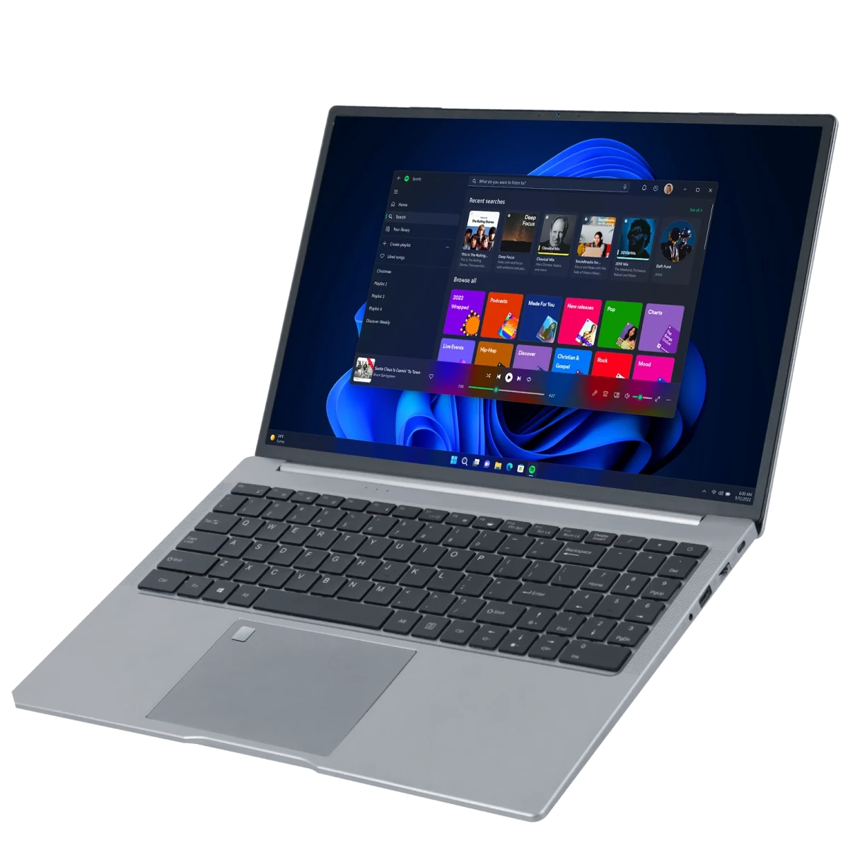 Ninkear N16 Pro Laptop 120Hz 2.5K 16 Inch Intel Core I9-12900HK 32GB DDR4 1TB SSD Windows 11 WIFI 6 Fingerprint Unlocking Full Size Backlit Keyboard Narrow Bezel Notebook
