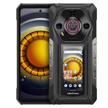 Ulefone Armor 30 Pro 5G Dual Display Loudspeaker 32GB RAM 512GB ROM 50MP Triple Camera 64MP Night Vision Dimensity 7300X 6.95 inch 120Hz 12800mAh 66W Fast Charge WiFi 6E NFC IP68 IP69K Waterp