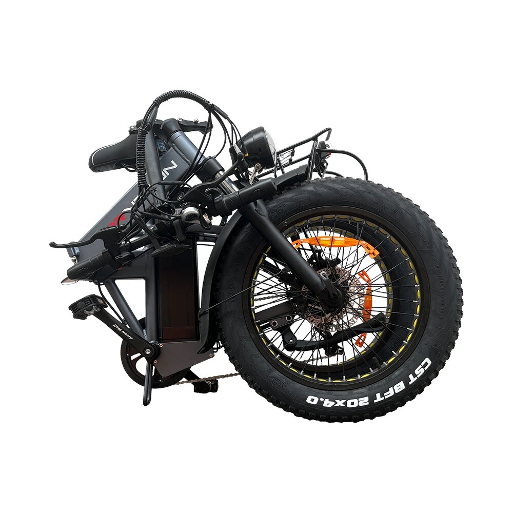 [EU DIRECT] DRVETION AT20 Electric Bike 48V 15Ah SamsungBattery 750W Motor 20*4.0inch Tires 65-85KM Max Mileage Range 150KG Max Load Folding Electric Bicycle