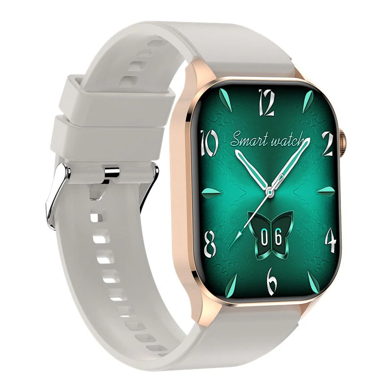 T98 2.04inch AMOLED Screen bluetooth Call Non-invasive Blood Glucose Heart Rate Blood Pressure SpO2 Monitor Uric Acid Lipid Monitoring Meto Function SOS Emergency Call Sleep Monitoring Multi-sport Modes Music Playback IP68 Waterproof Smart Watch