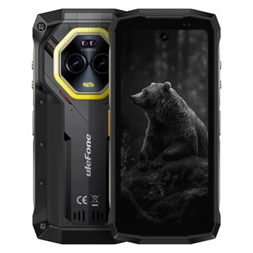 Ulefone Armor Mini 20 Versatile LED Light 4.7 inch 50MP Camera 64MP Night Camera 16GB 256GB 33W Fast Charge 15W Wireless Charge Android 14 NFC Helio G99 IP68 IP69K Waterproof 4G Rugged Smartp