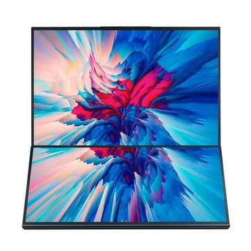 N-ONE Nbook Pro Dual Screen Laptop 16 Inch+16 Inch Touchscreen Intel Core i7-1260P 32GB LPDDR4 1TB SSD 57.76WH Battery Windows 11 Pro Narrow Bezel Notebook