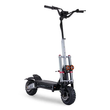 [EU DIRECT] ANGWATT T1 3.0 Electric Scooter 60V 6000W (2*3000W) Dual Motor 11inch Off-Road Electric Scooter Steering Damper Electric Scooter 80-105km Mileage 200kg Max Load EU Plug T107 PRO K