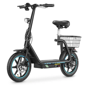 [EU DIRECT] HONEY WHALE M5 Elite Electric Scooter with Seat 500W Motor 48V 13AH Battery 14inch Tires 40-45KM Max Mileage 120KG Max Load HONEYWHALE M5 Elite