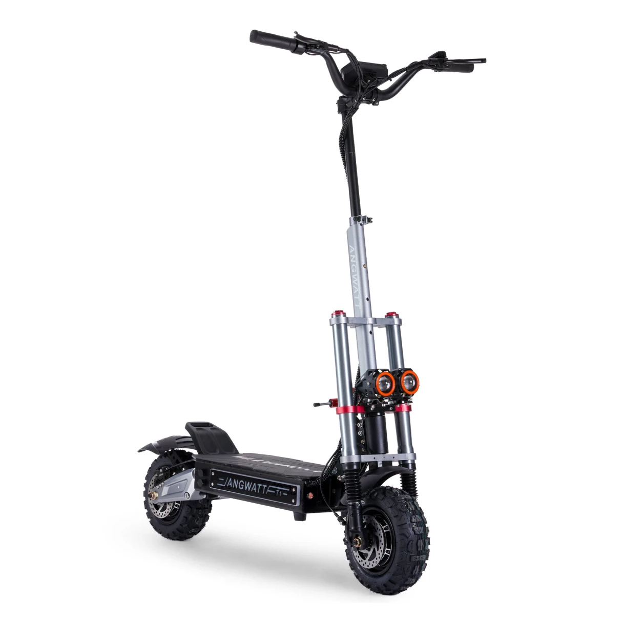 [EU DIRECT] ANGWATT T1 3.0 Electric Scooter 60V 6000W (2*3000W) Dual Motor 11inch Off-Road Electric Scooter Steering Damper Electric Scooter 80-105km Mileage 200kg Max Load EU Plug T107 PRO KuKirin G4 MAX OOTD D88 LAOTIE TI30 BOYUEDA S5