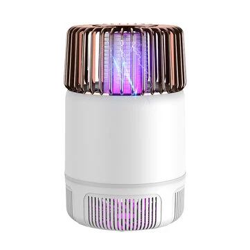 360° Electric Shock Strong Suction Mosquito Killer USB Mosquito Killing Lamp for Home Dormitory Purple Light Mosquito Trap