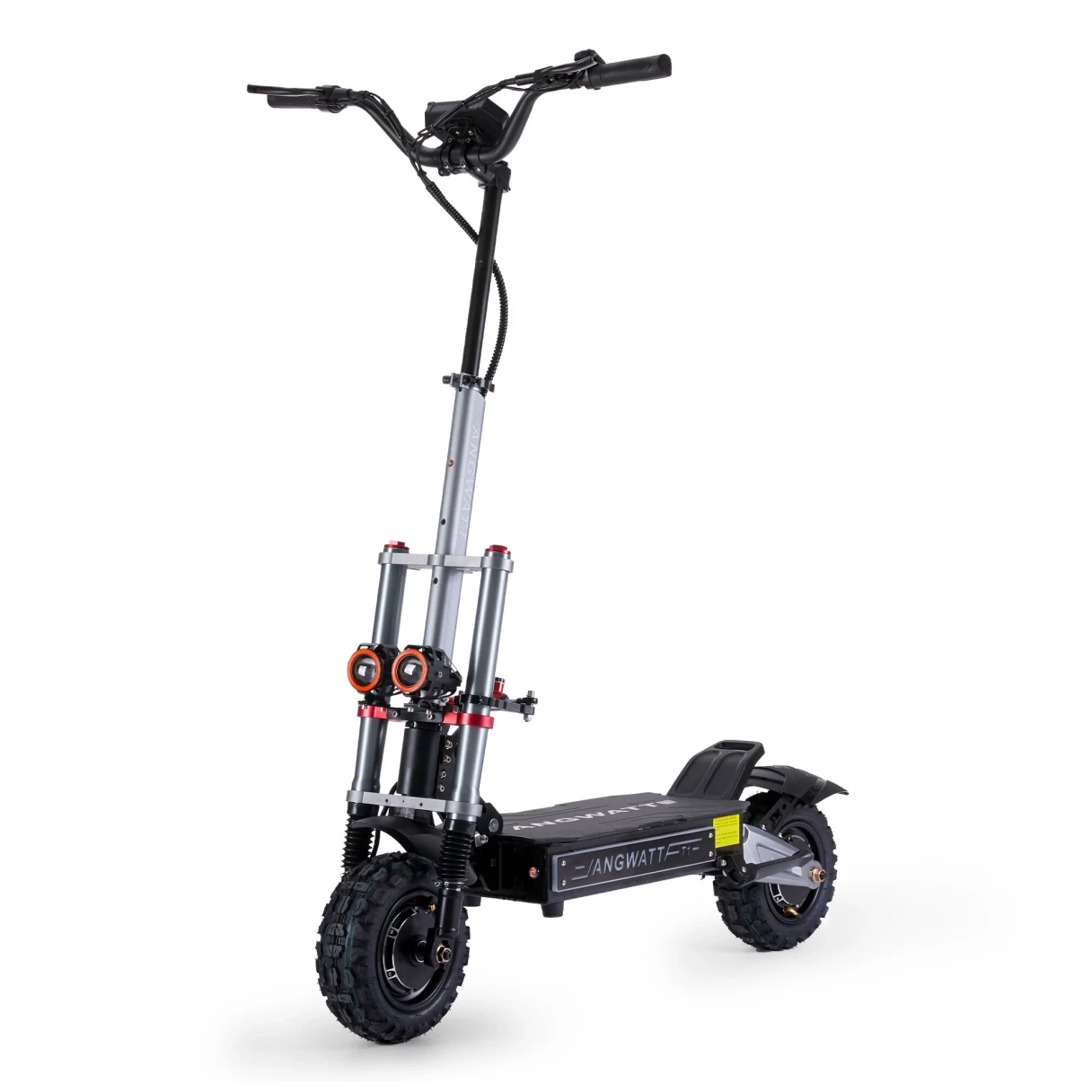[EU DIRECT] ANGWATT T1 3.0 Electric Scooter 60V 6000W (2*3000W) Dual Motor 11inch Off-Road Electric Scooter Steering Damper Electric Scooter 80-105km Mileage 200kg Max Load EU Plug T107 PRO KuKirin G4 MAX OOTD D88 LAOTIE TI30 BOYUEDA S5
