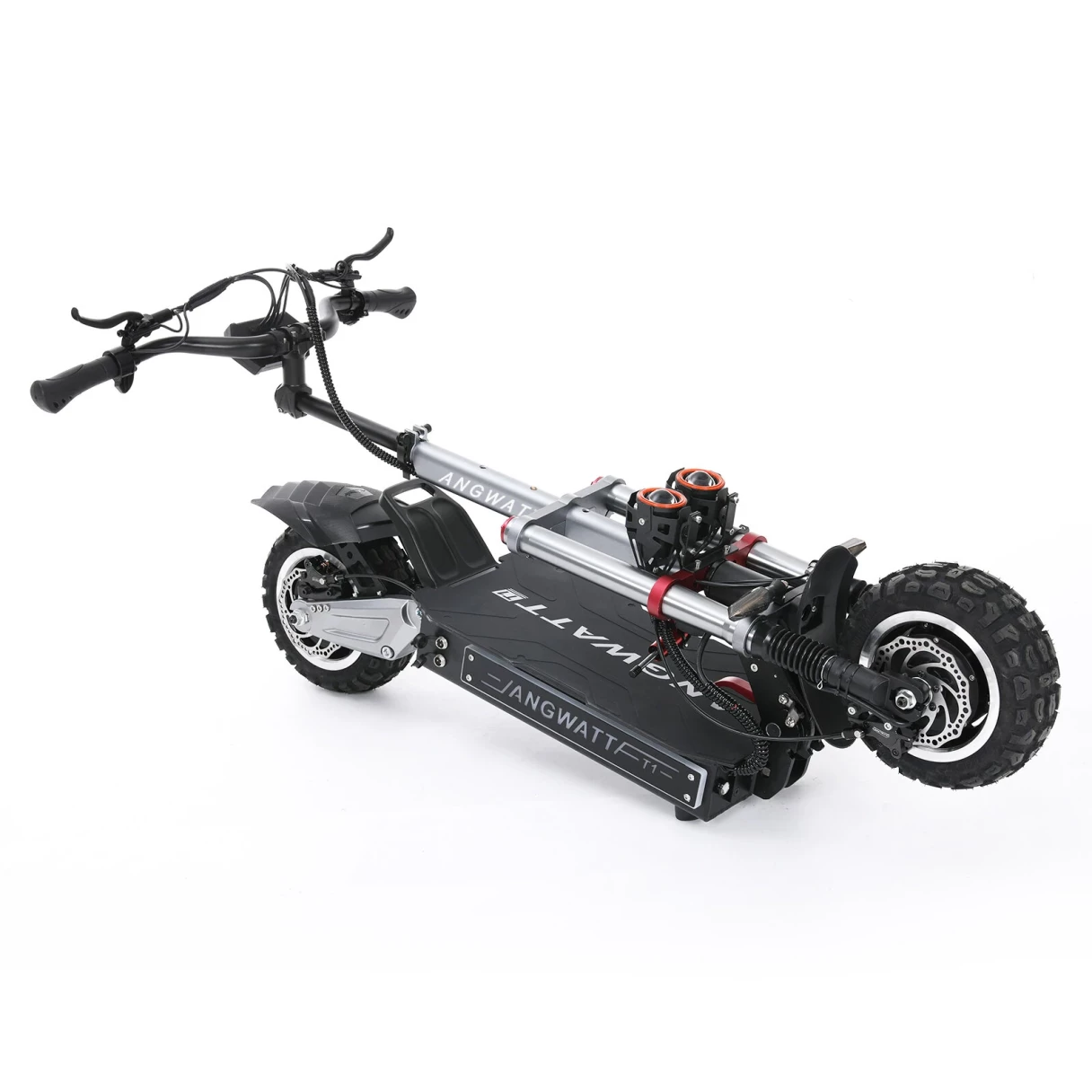 [EU DIRECT] ANGWATT T1 3.0 Electric Scooter 60V 6000W (2*3000W) Dual Motor 11inch Off-Road Electric Scooter Steering Damper Electric Scooter 80-105km Mileage 200kg Max Load EU Plug T107 PRO KuKirin G4 MAX OOTD D88 LAOTIE TI30 BOYUEDA S5